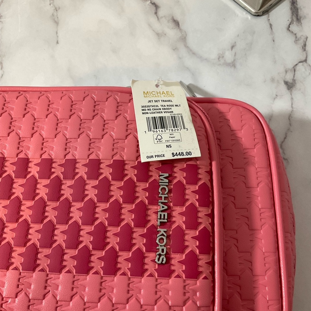 NWT Michael Kors Jet Set Travel Medium Crossbody - Picture 4 of 4